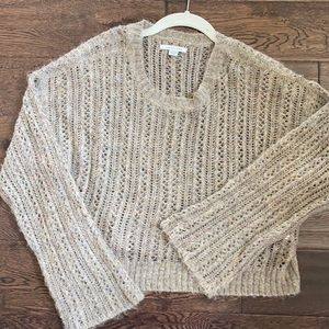 American Eagle tan sweater